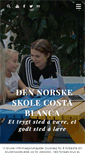 Mobile Screenshot of costablancaskole.com